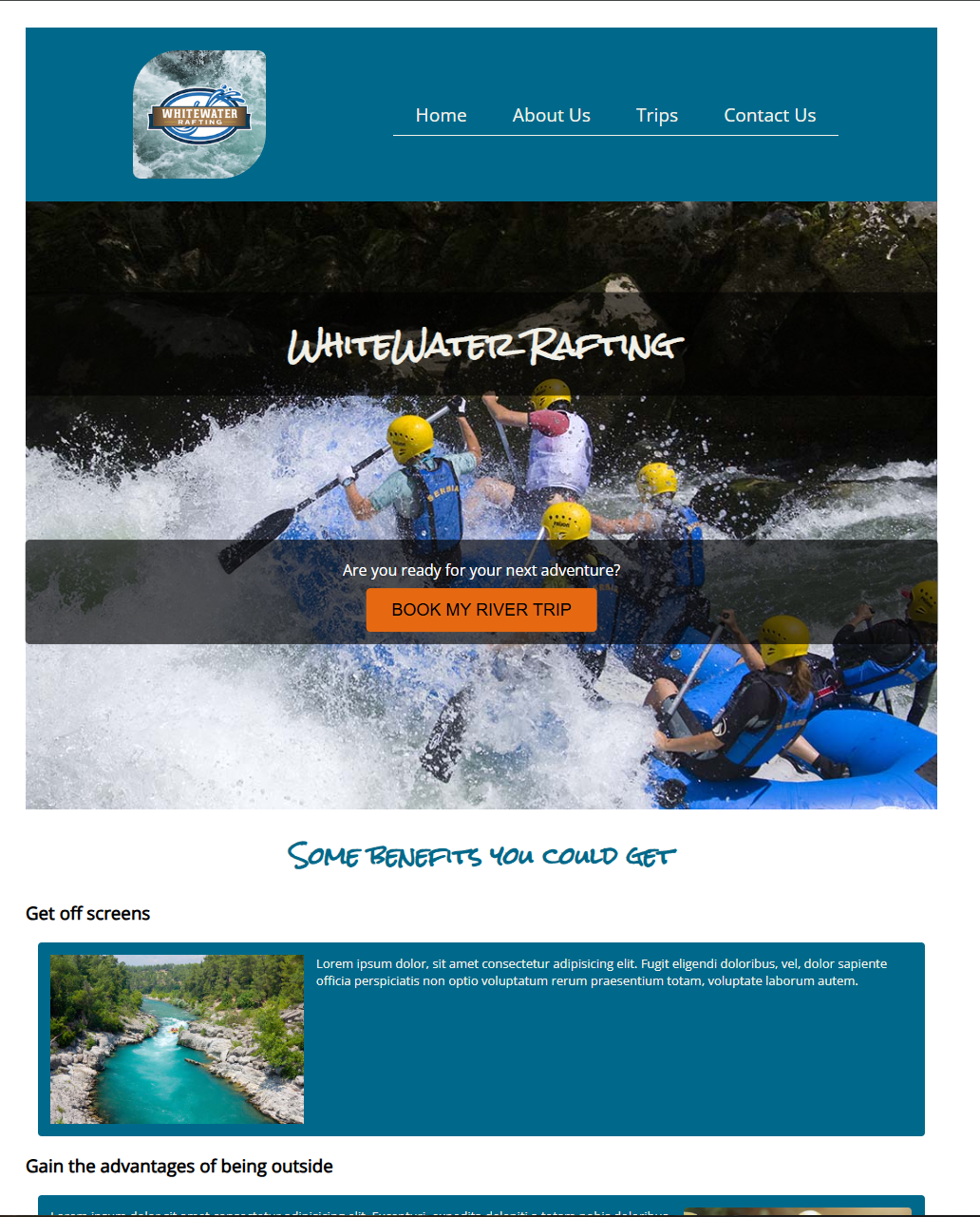 Water Rafting picture